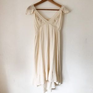 NWOT ZARA Basic Cream Lace Dress Size S